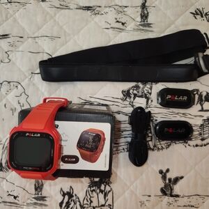 Polar RC3 Orange/Red Fitness Watch with Heart Rate Monitor